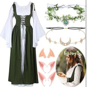 Women's fairy renaissance costume